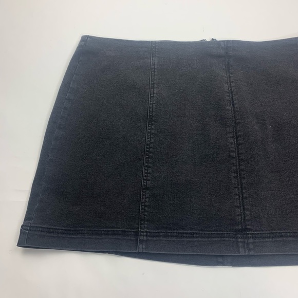 BP Black Denim Skirt 3X - Picture 3 of 14